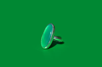 Green Onyx Ring