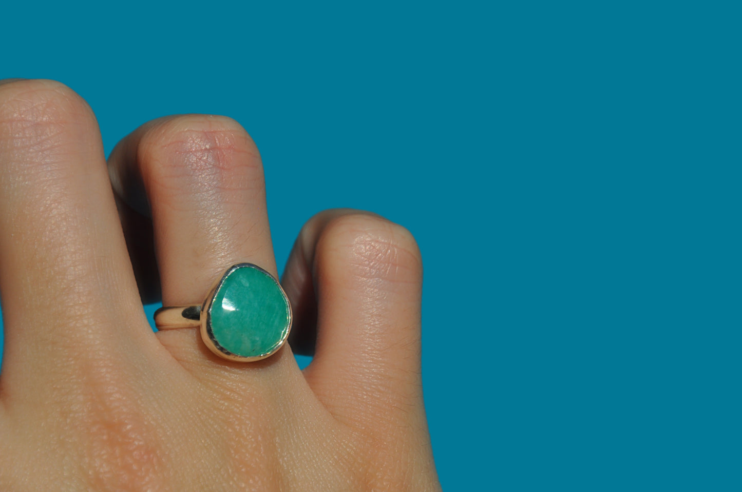 Amazonite Ring