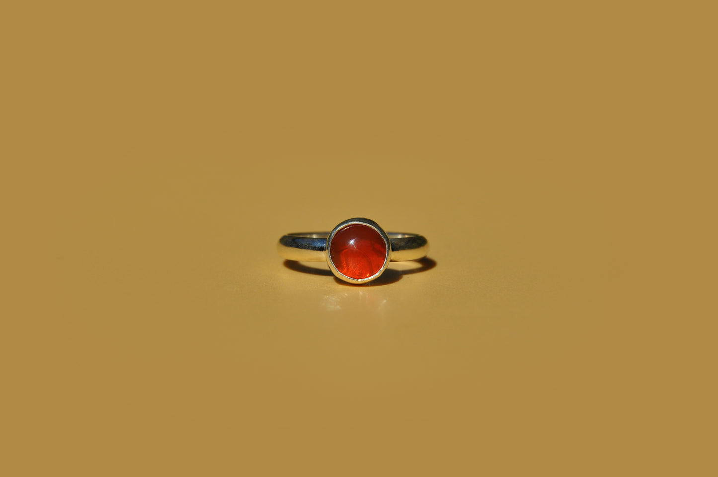 Oregon Fire Opal Ring