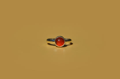 Oregon Fire Opal Ring