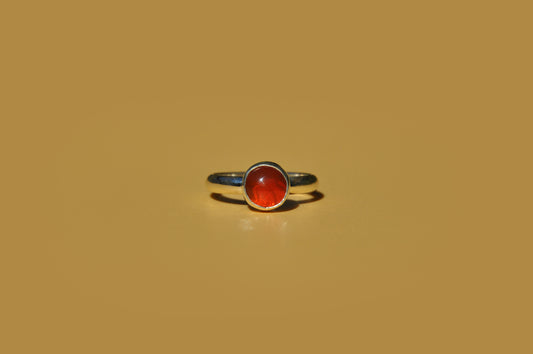 Oregon Fire Opal Ring