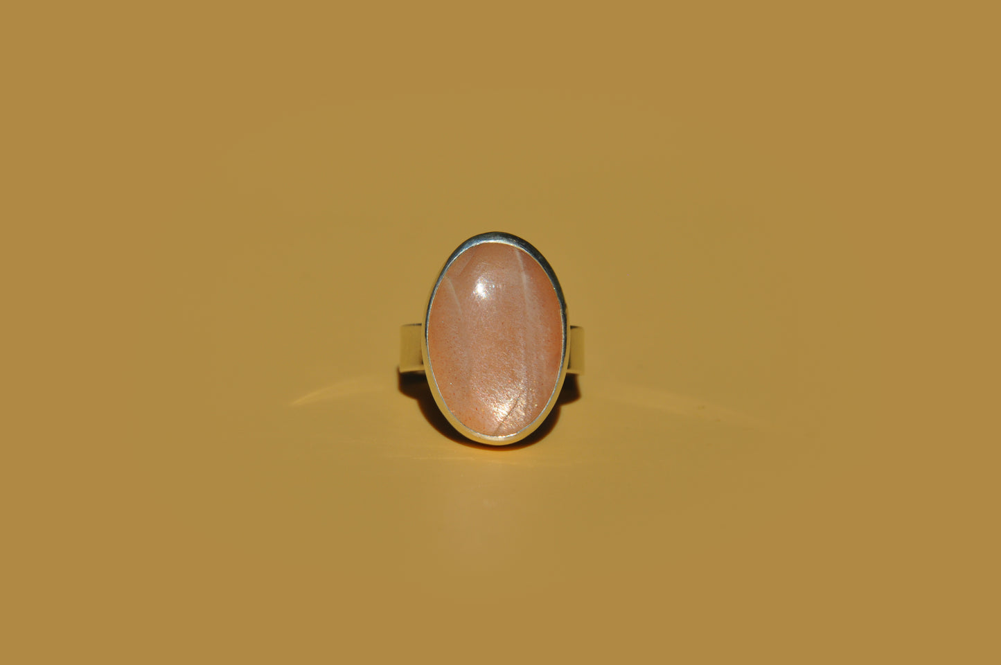 Sunstone Oval Ring