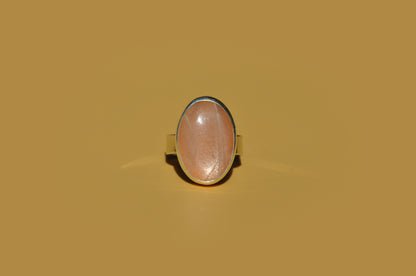 Sunstone Oval Ring