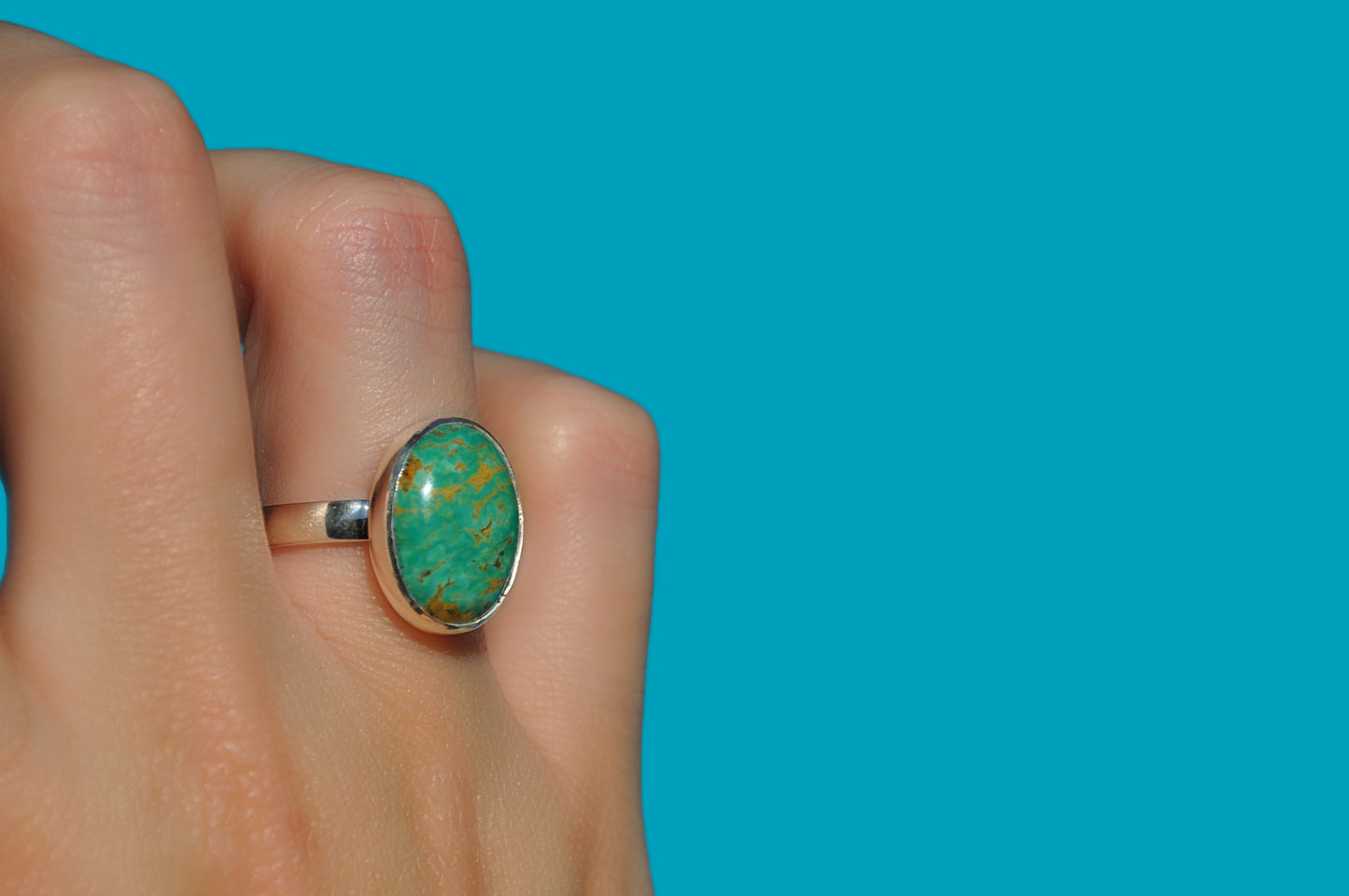 Tyrone Turquoise Ring