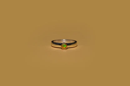 Ethiopian Opal Ring