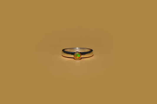 Ethiopian Opal Ring
