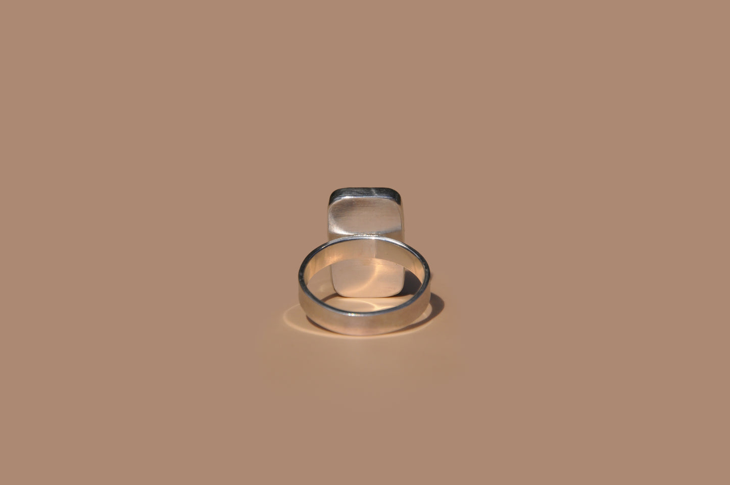 Tiger Eye Rectangle Ring