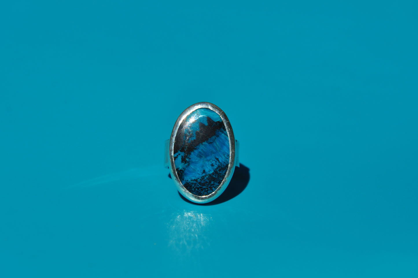 Shattuckite Ring