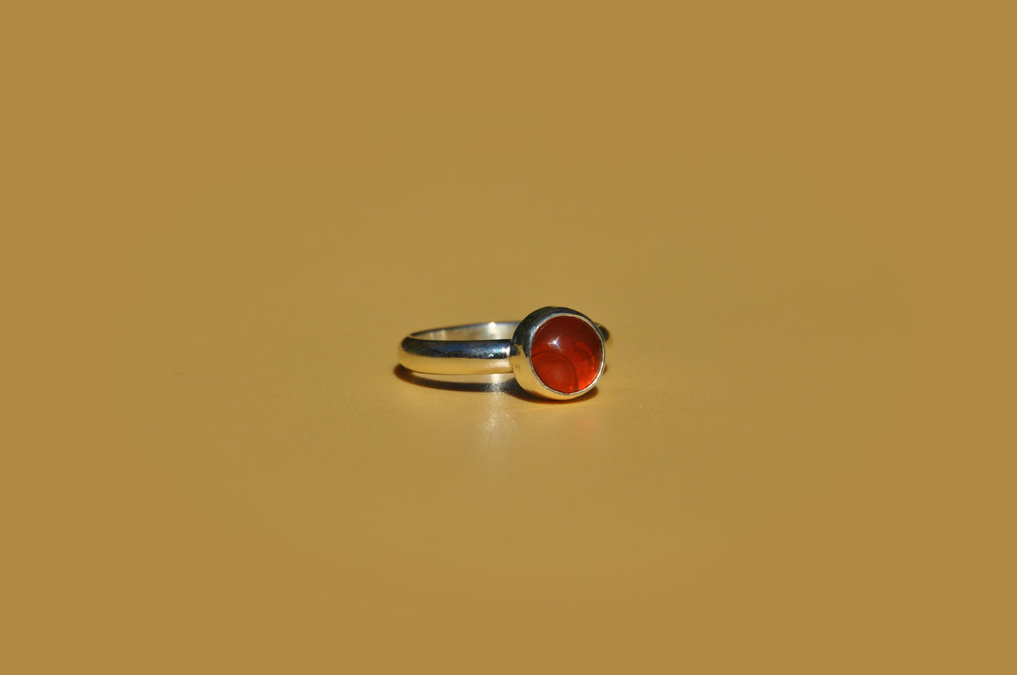 Oregon Fire Opal Ring