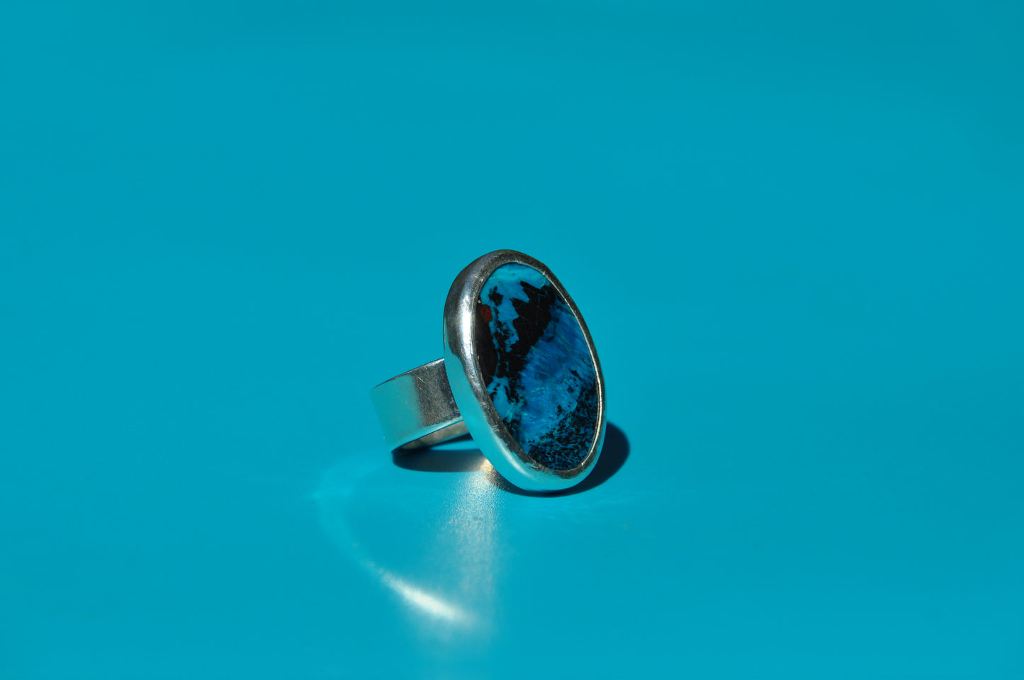 Shattuckite Ring