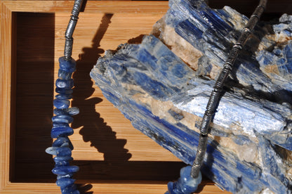 Kyanite Blue Chip Necklace