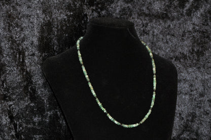 Real Emerald Birthstone Necklace